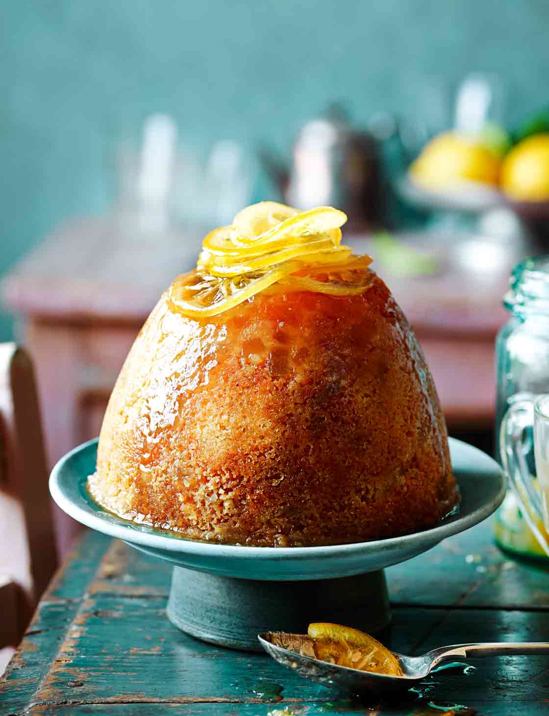 Steamed Pudding With Lemon And Ginger Sainsbury`s Magazine