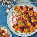 STARTER: Burnt orange and beetroot salad