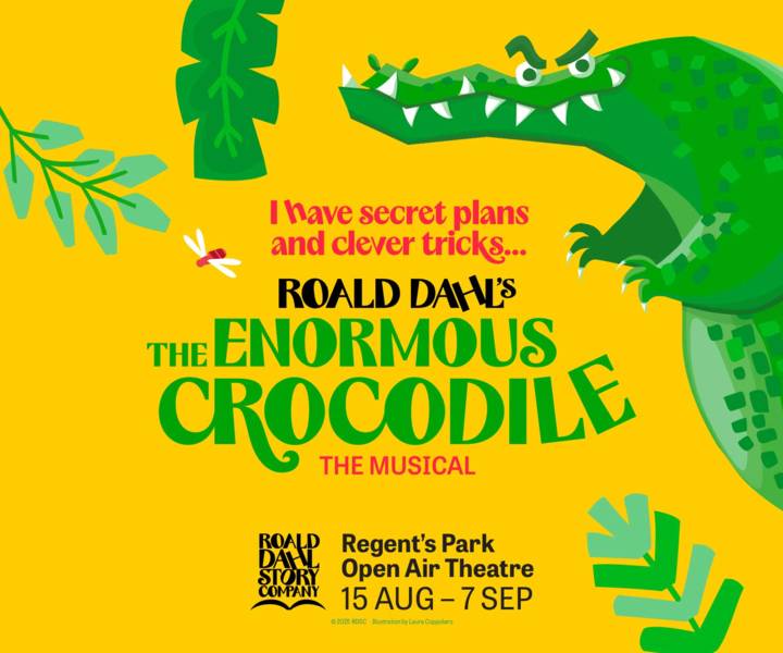 Win Tickets to see The Enormous Crocodile at Regent's Park Open Air Theatre