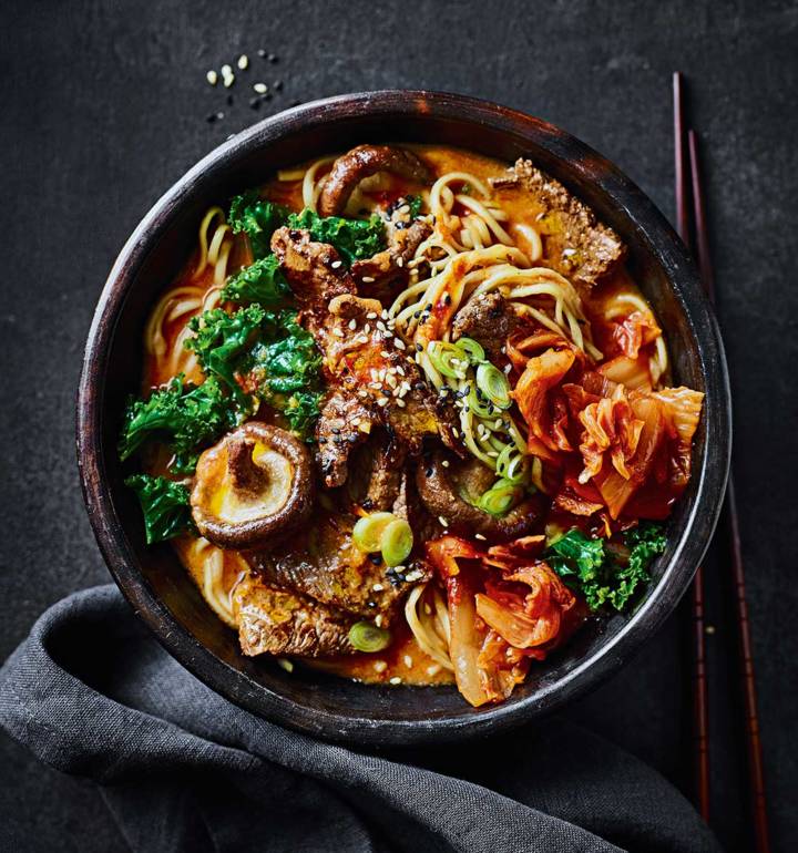 Korean Beef Noodles Recipe Sainsbury`s Magazine