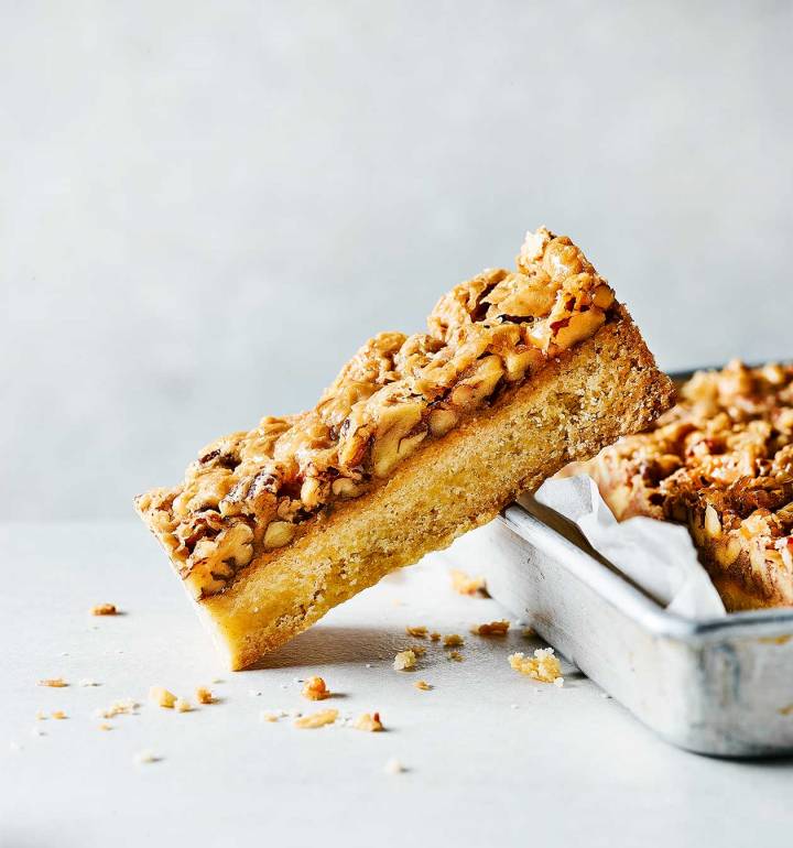 Pecan pie shortbread