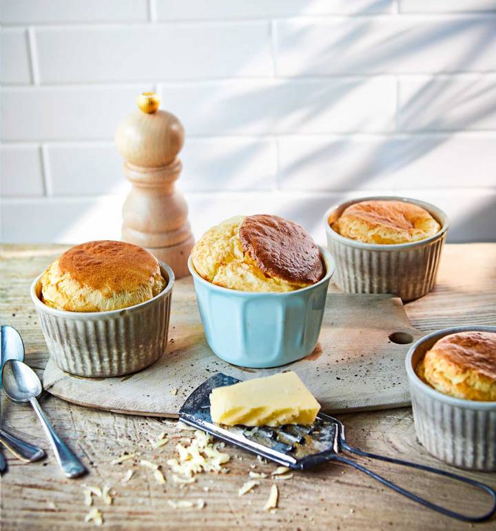Cheese soufflés