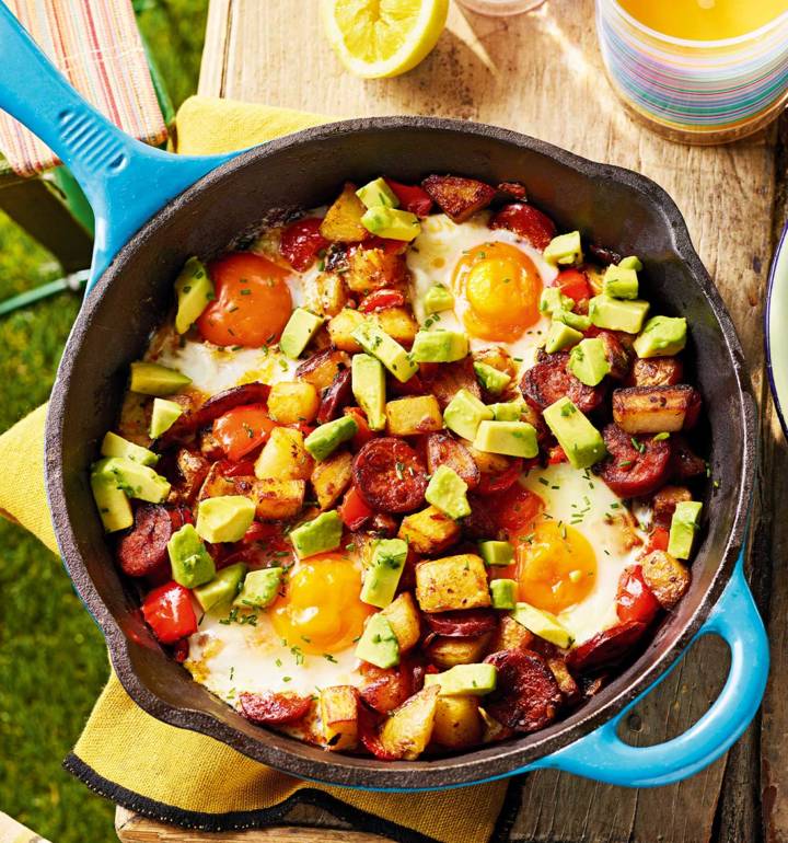 Chorizo breakfast hash