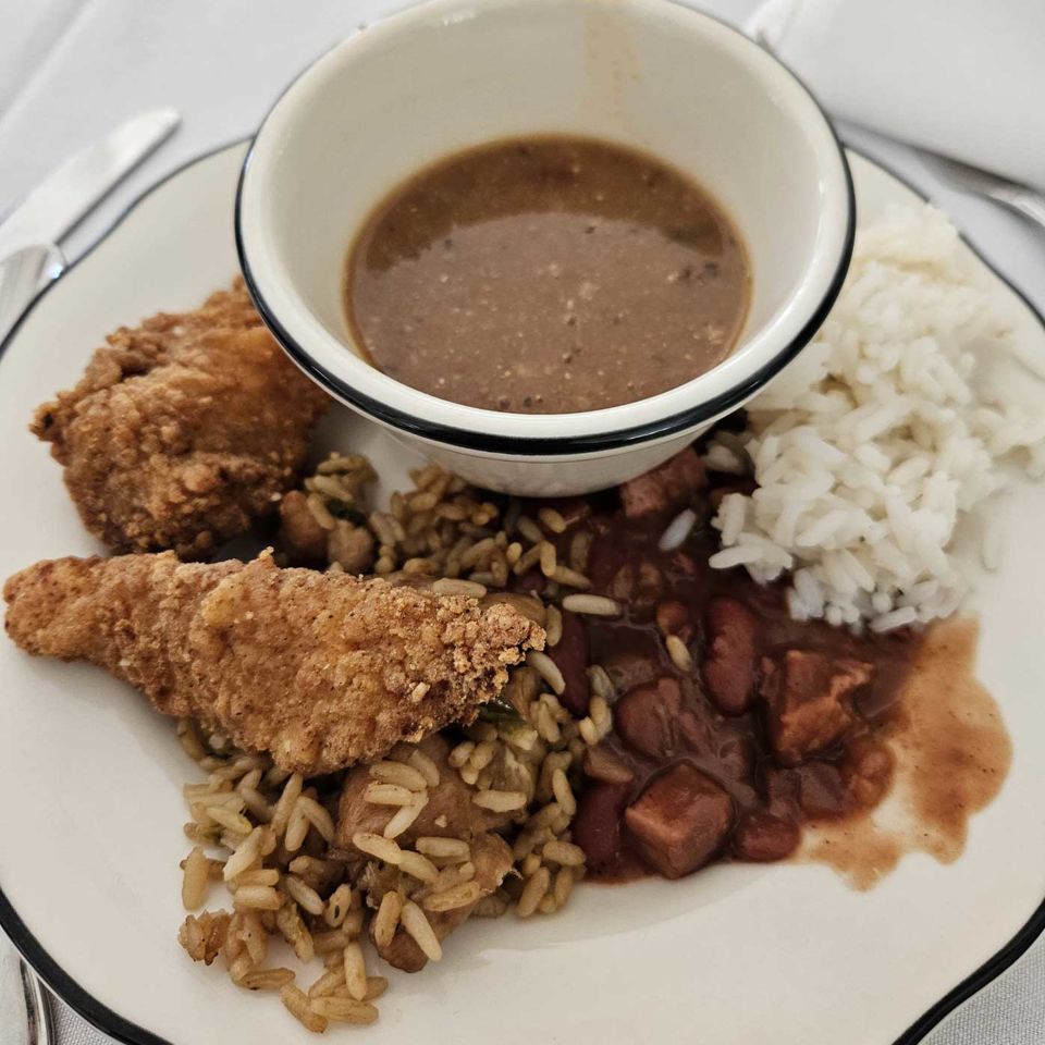 Turtle soup at the Court of Two Sisters in New Orleans