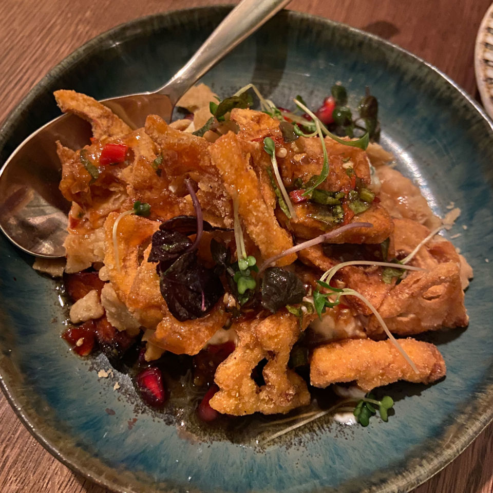 Kamal kakdi chaat