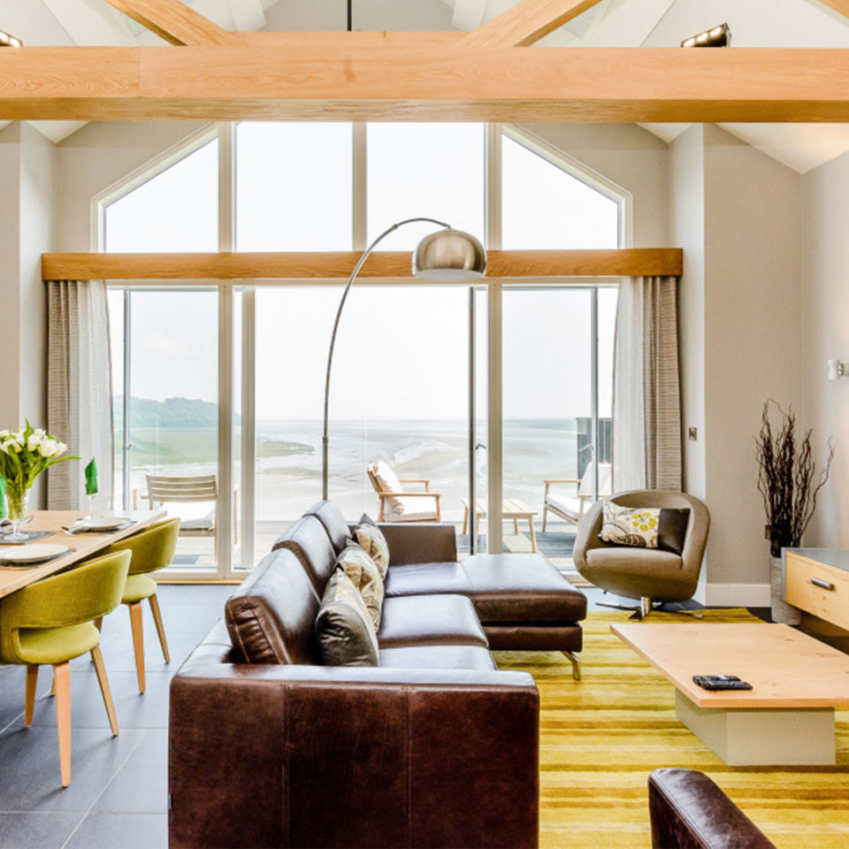 Inside the lodge