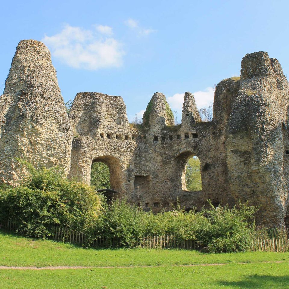 Odiham Castle Ruins. Image: Alamy