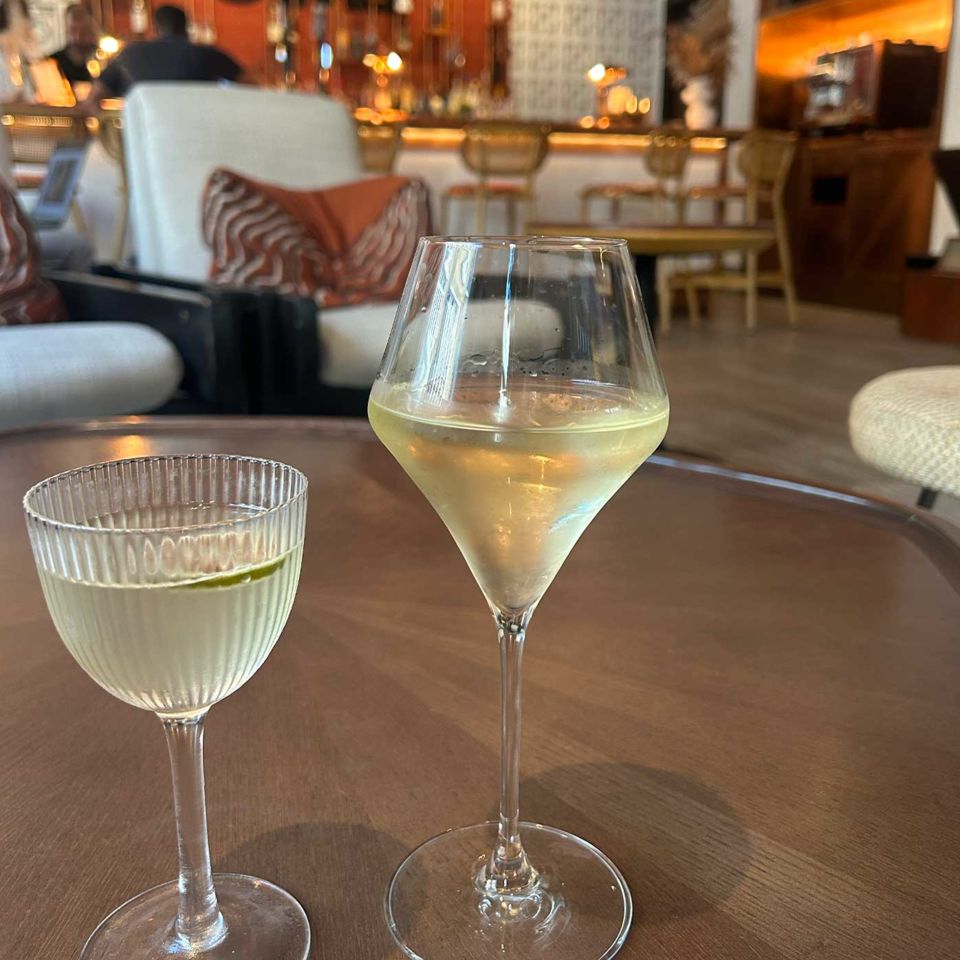 UBA's cocktail menu includes 'Blushing Geisha' with lychee and sorrell