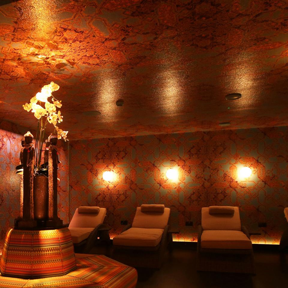 The spa’s relaxation suite