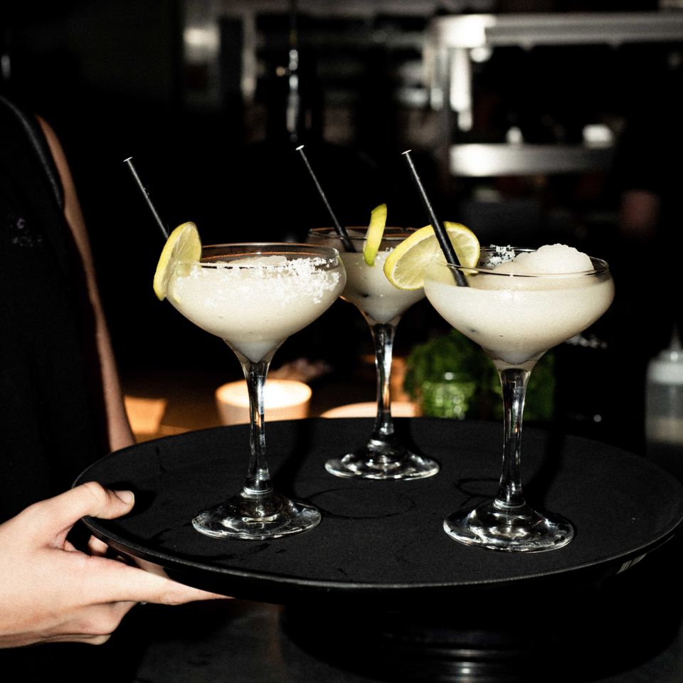 Boozy slushies (Image: Rebecca Dickson)
