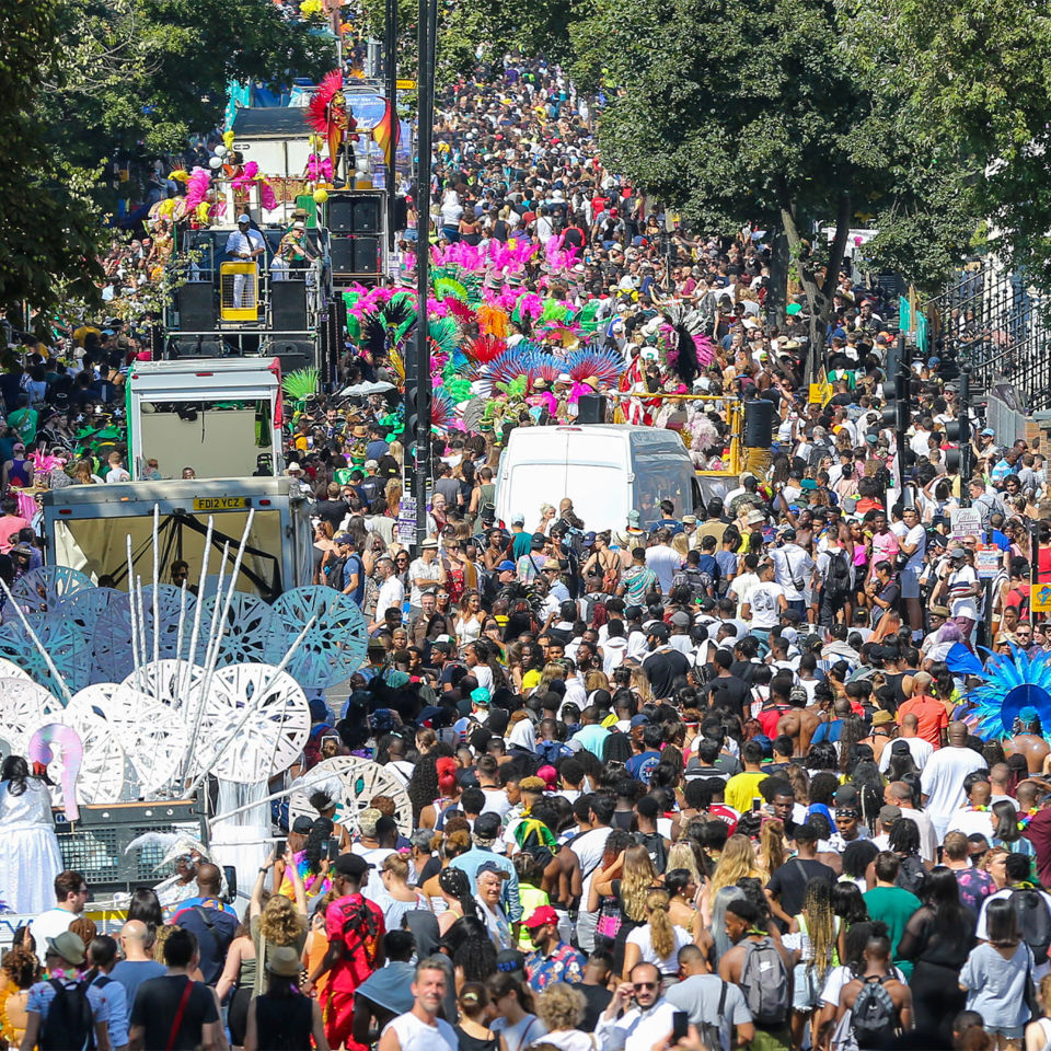 Crowds at the 2019 carnival. Image: Getty