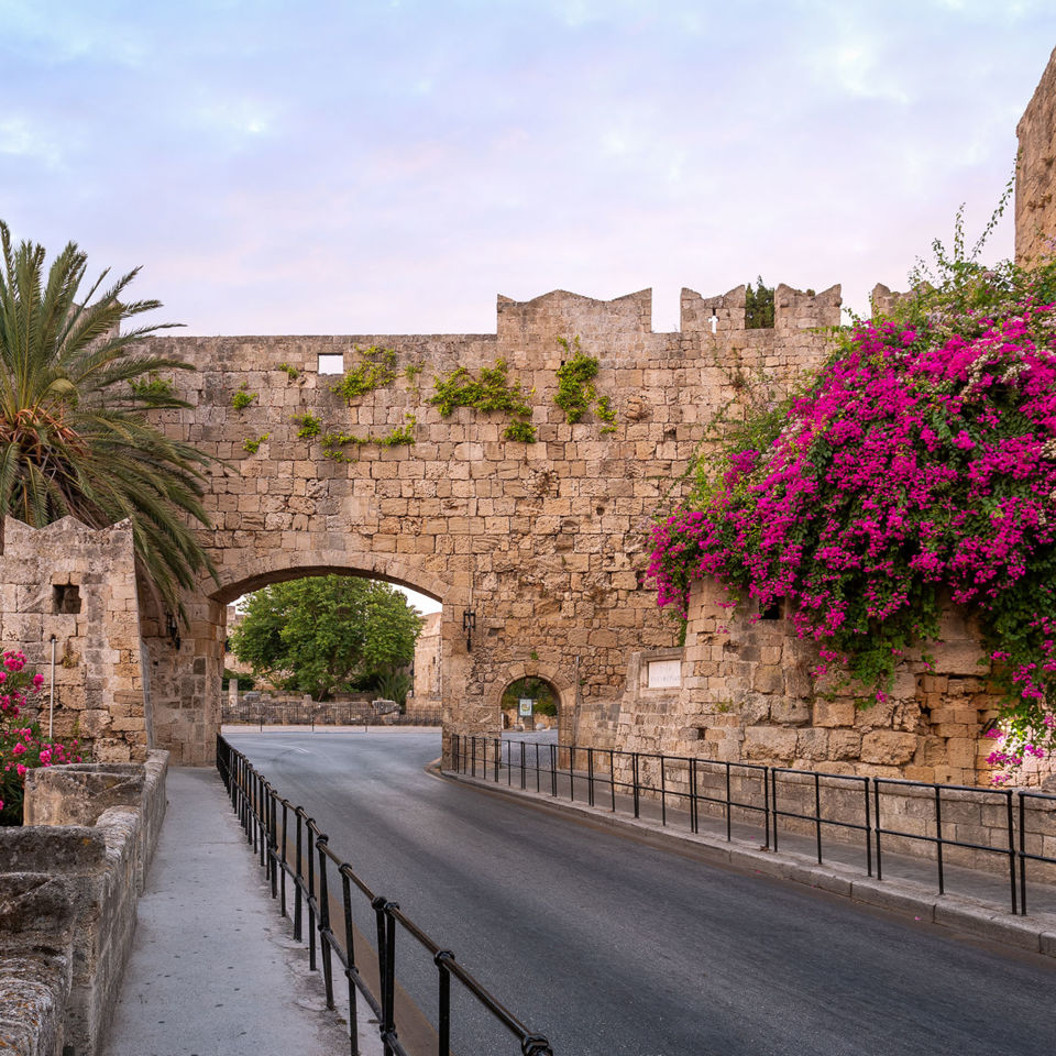 Rhodes old town. Image: Getty Images