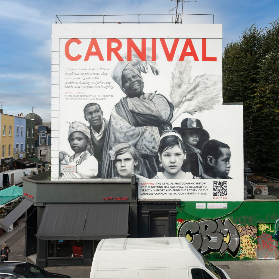 Look out for the new mural created by Mural Republic on the corner of Portobello Road and Colville Terrace