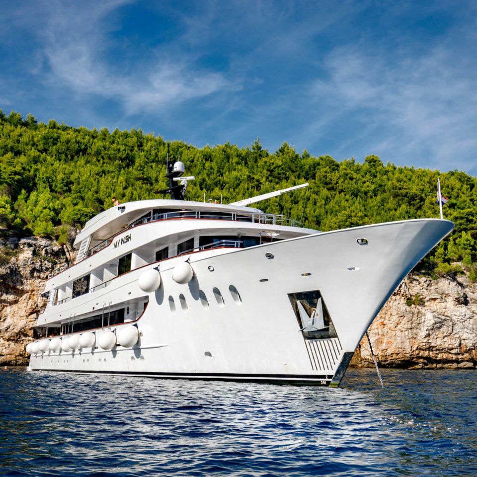 Luxury small cruise ship My Wish