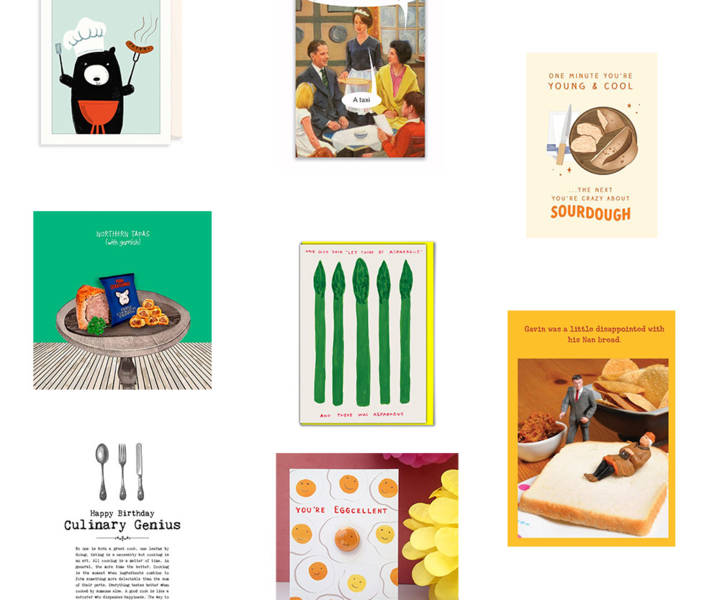9 of the best birthday cards for foodies